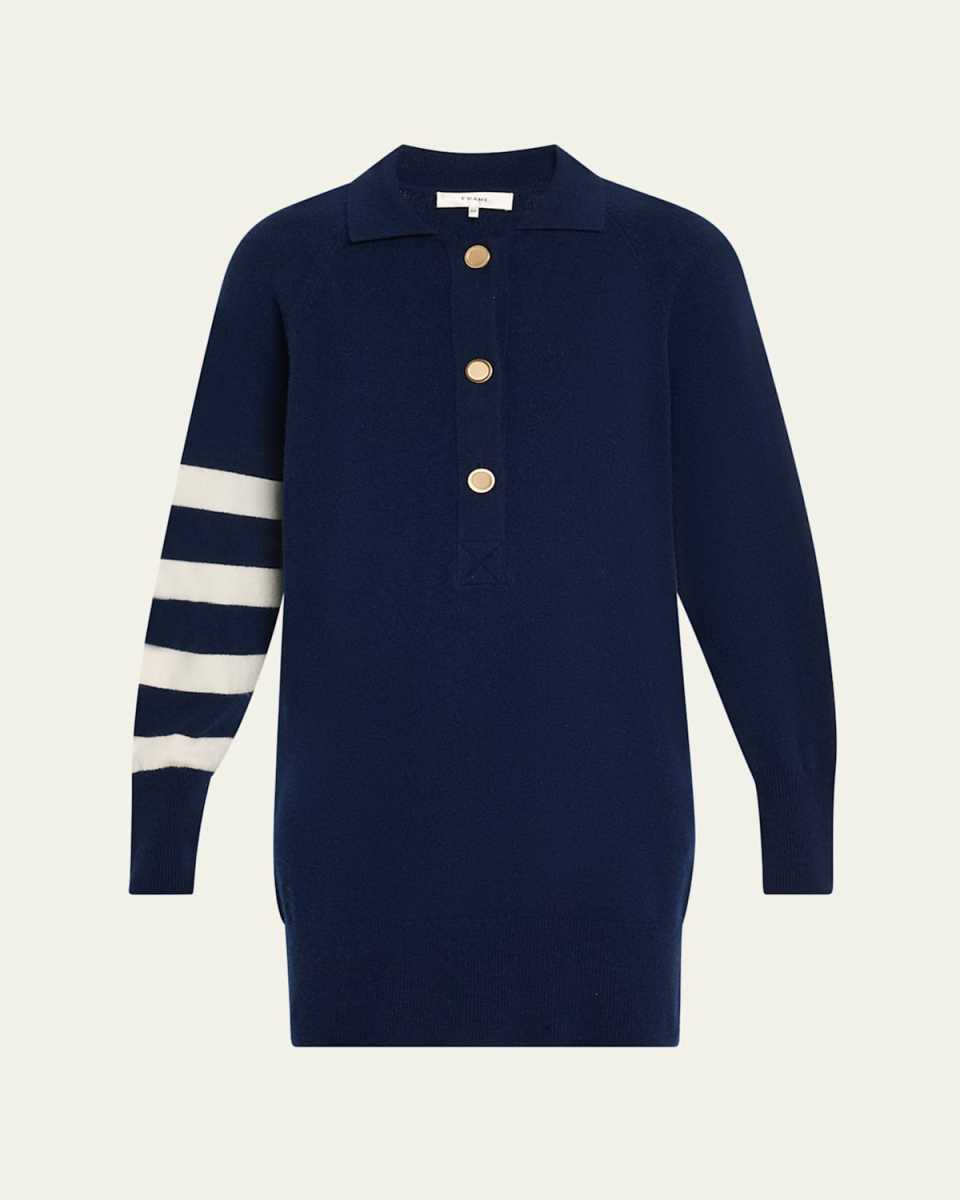 The Cashmere Rugby Tunic Dress